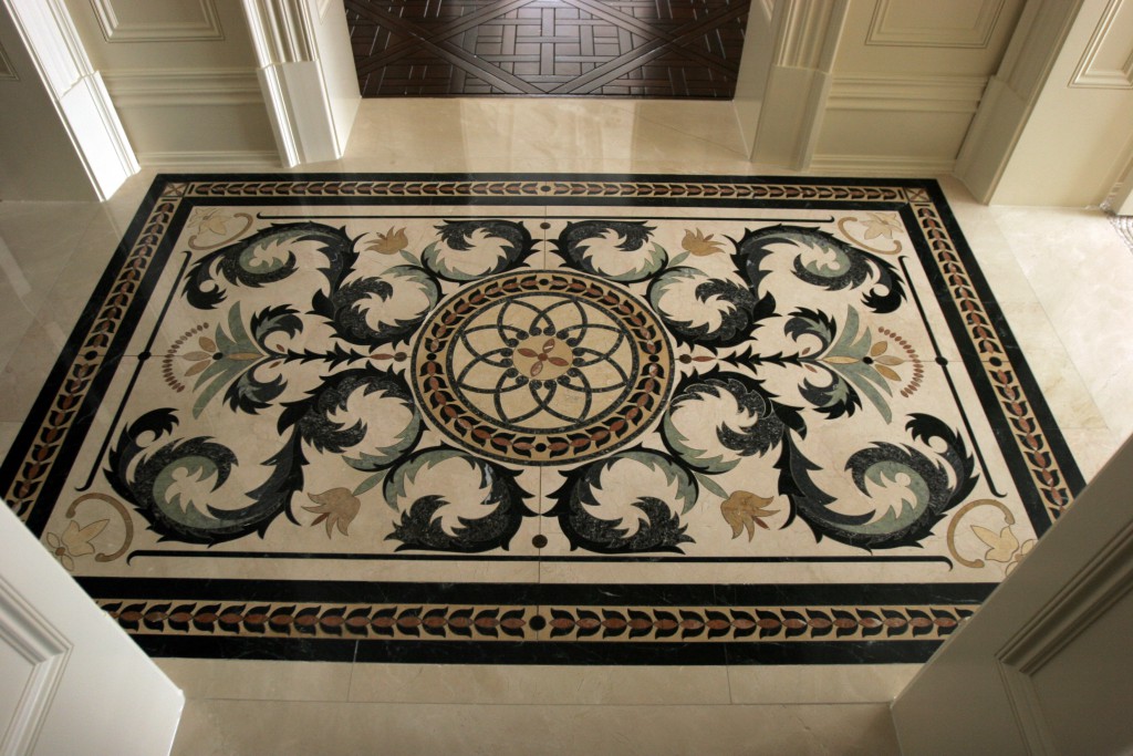Traditional Bath Floor Detail